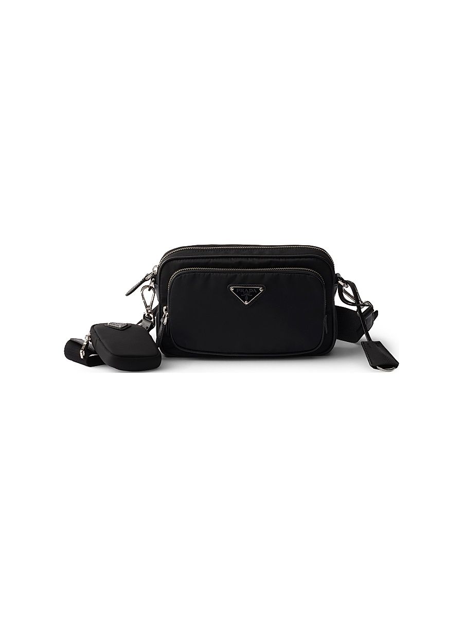 Women's Re-Nylon Mini Shoulder Bag - Black