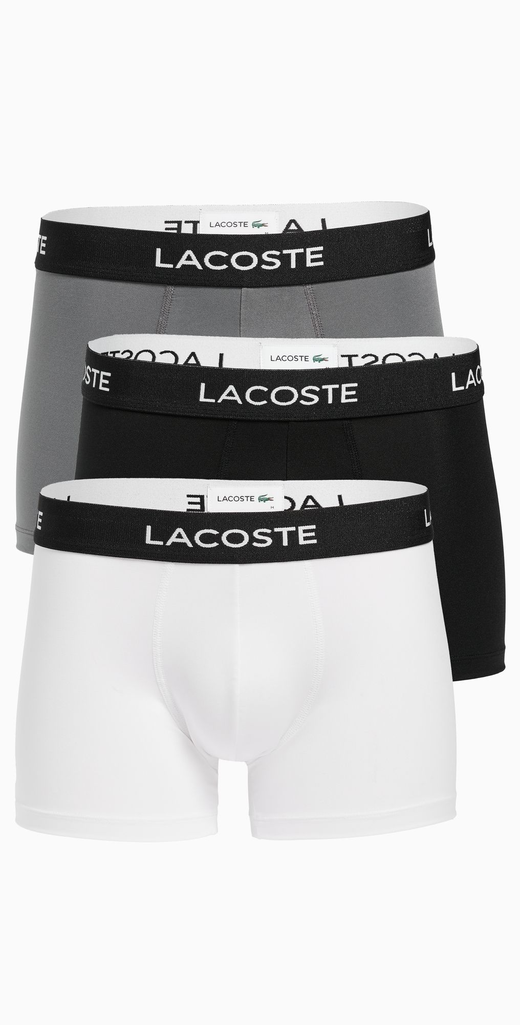 Lacoste Microfiber Trunks 3 Pack Multi S