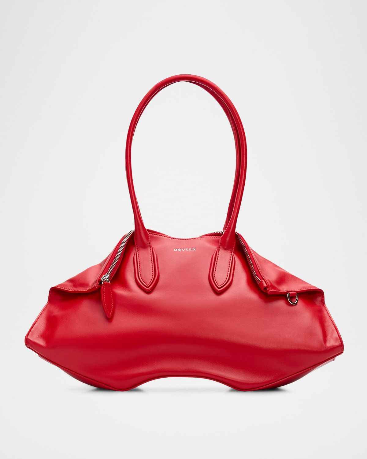 Manta Sculptural Nappa Leather Shoulder Bag