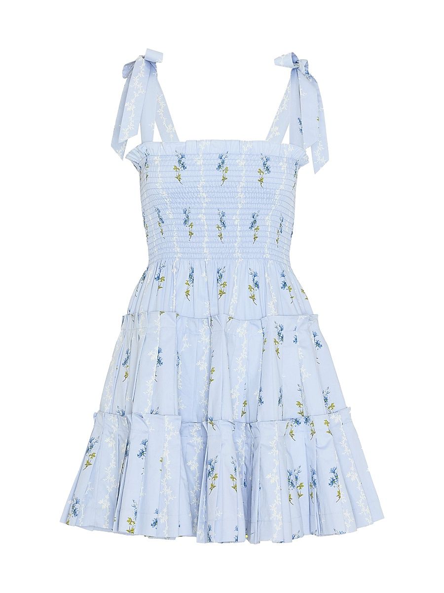 Women's The Ribbon Charlotte Nap Dress - Bluebell Waltz - Size Large