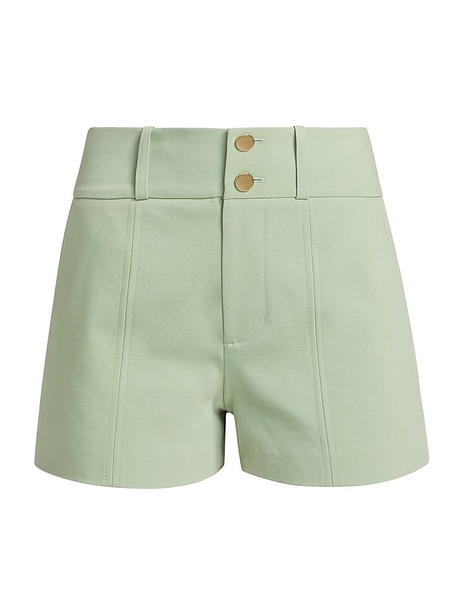 Women's Mame High-Rise Shorts - Sage - Size 14