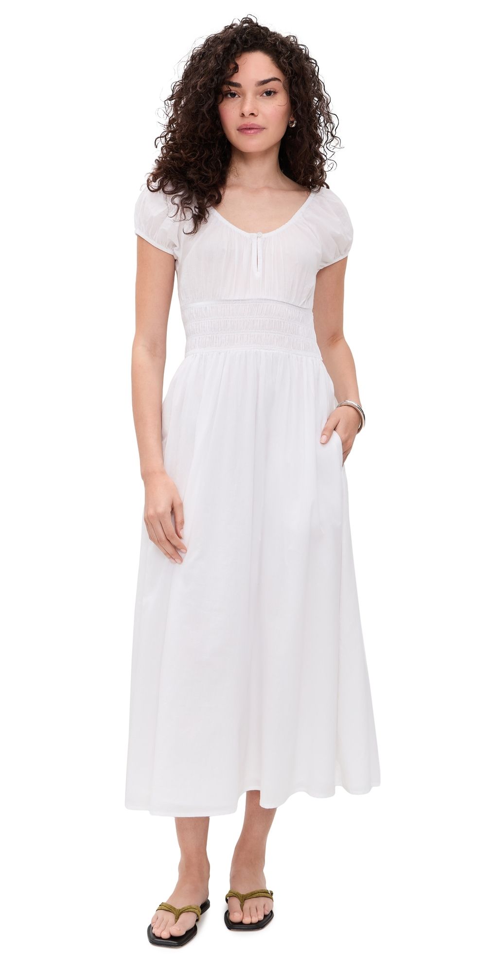 Favorite Daughter The Swoon Dress White L