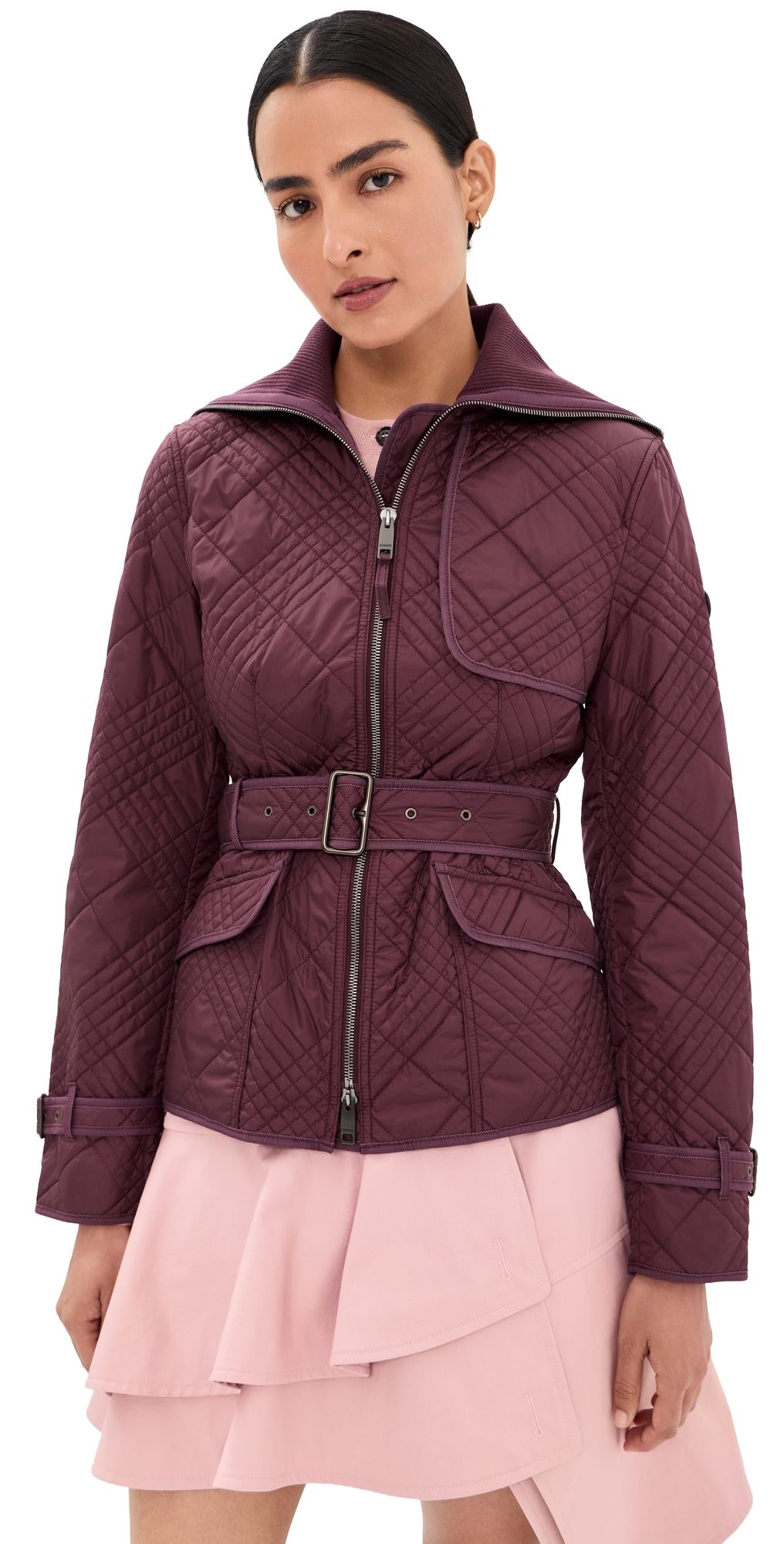 Burberry Abbeydale Jacket Vineyard Red XS