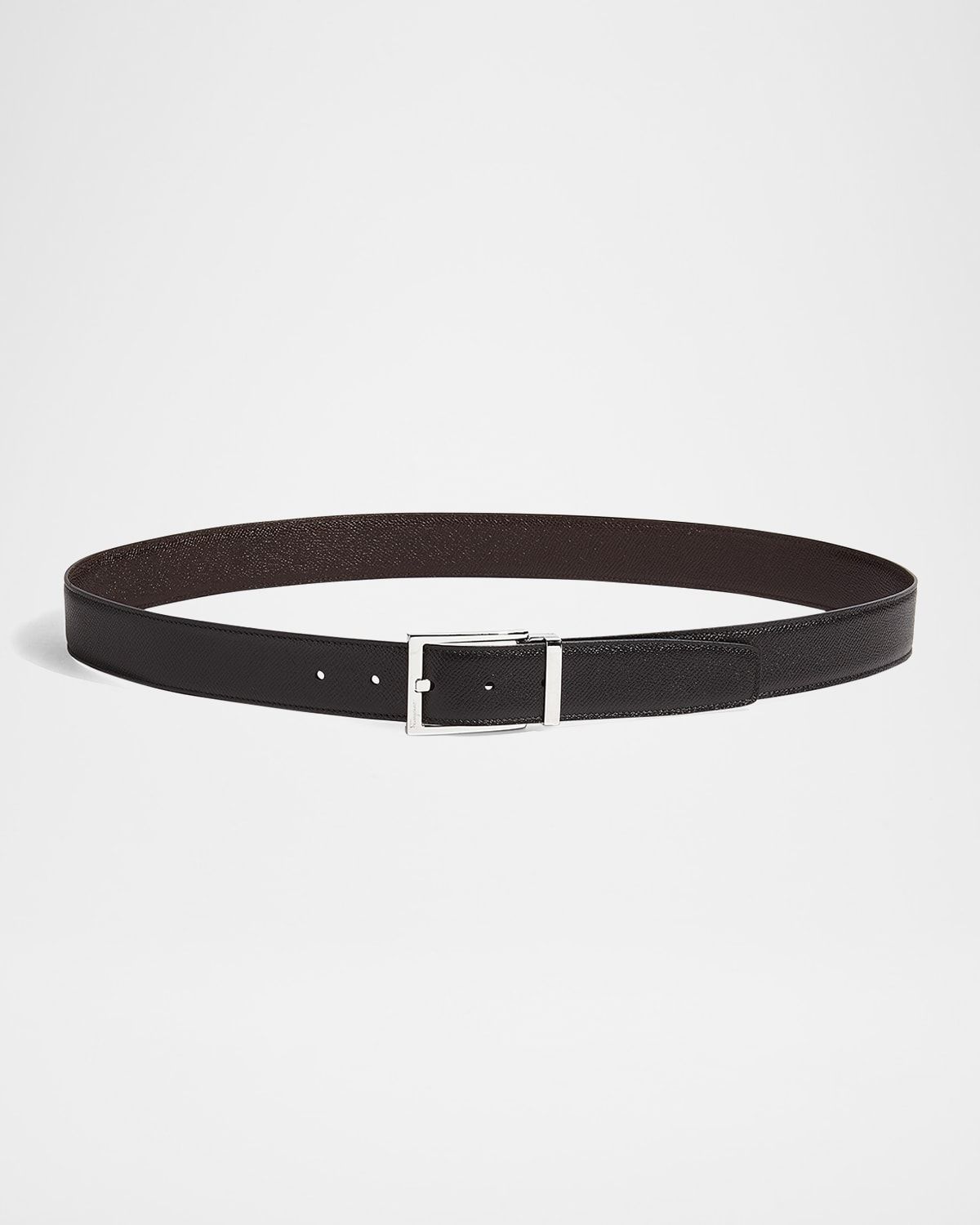 Men & apos;s Double Adjustable Leather Belt