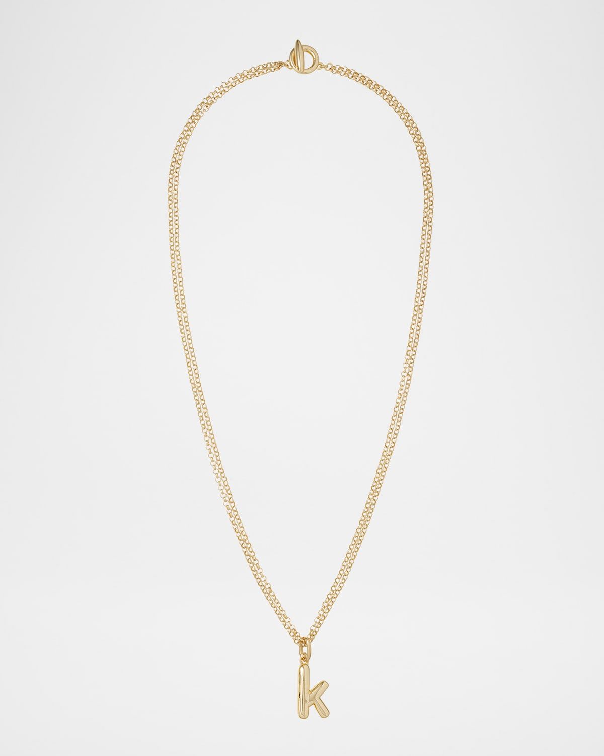 The Puffy Initial Necklace