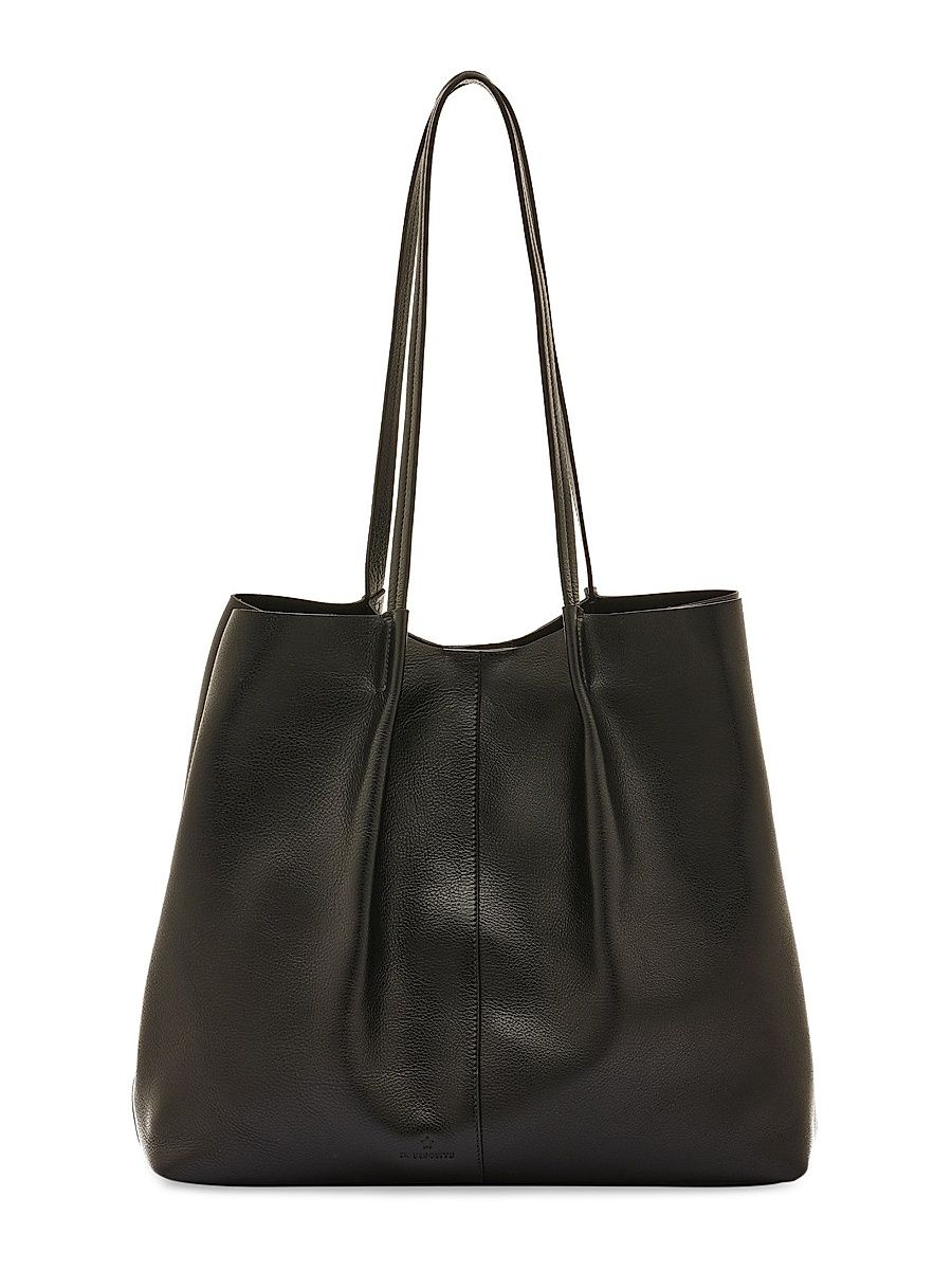 Women's Nina Leather Tote Bag - Nero
