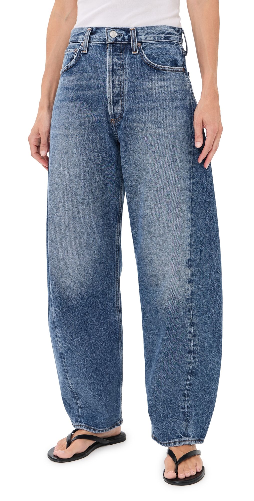 AGOLDE Petite Luna Pieced Jeans Logical 30