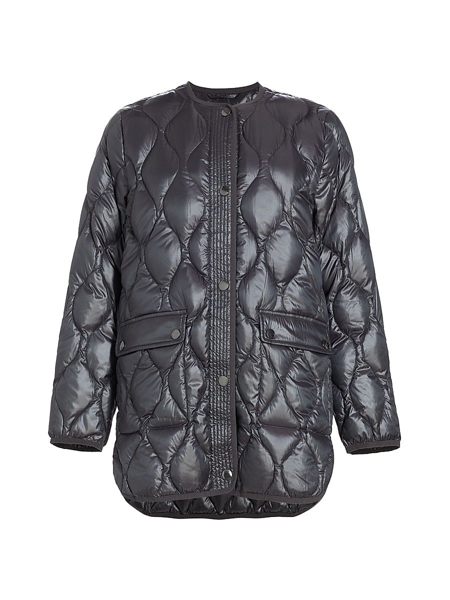 Women's Onion Quilted Jacket - Gunmetal - Size Small