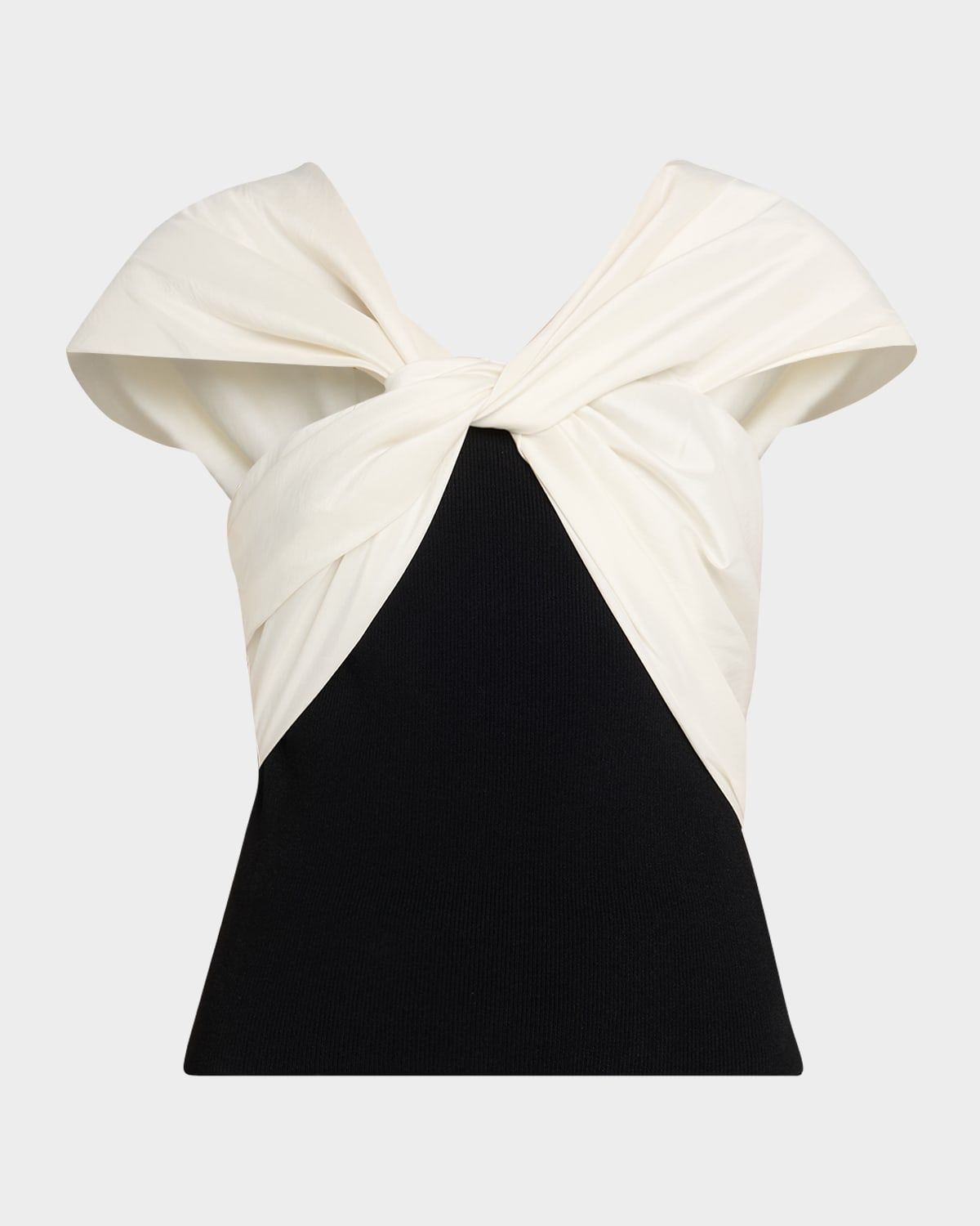 Celiana Combo Off-The-Shoulder Top