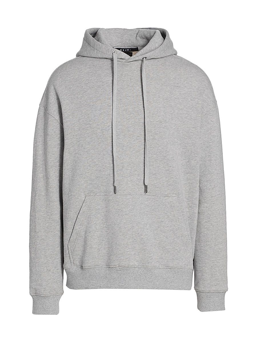 Men's 4 x 4 Kross Biggie Oversized Cotton Hoodie - Grey - Size XXL