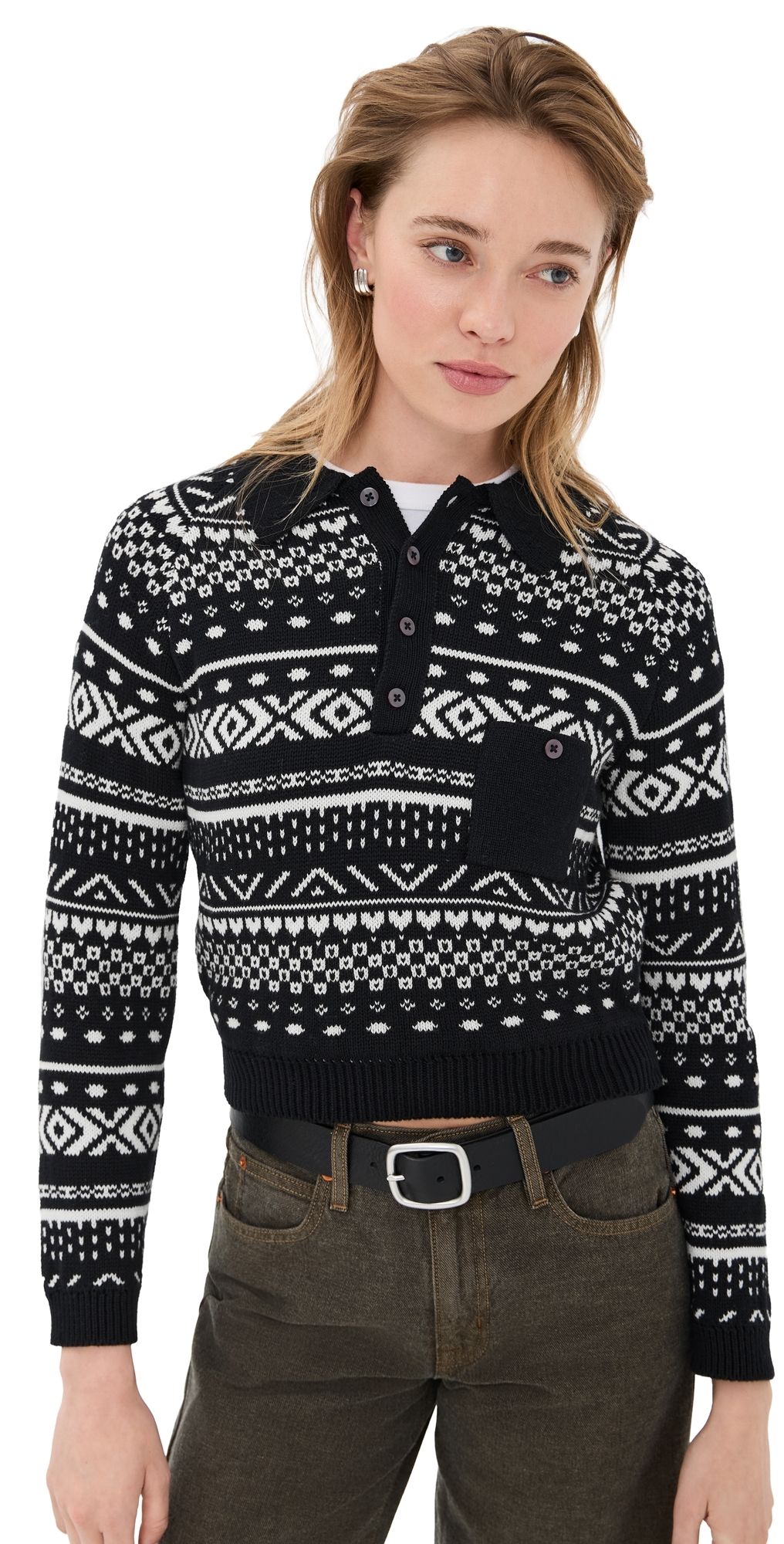 Alix of Bohemia Liza Marble Top Black XL