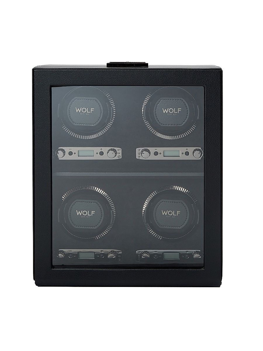 British Racing Four-Piece Watch Winder - Green