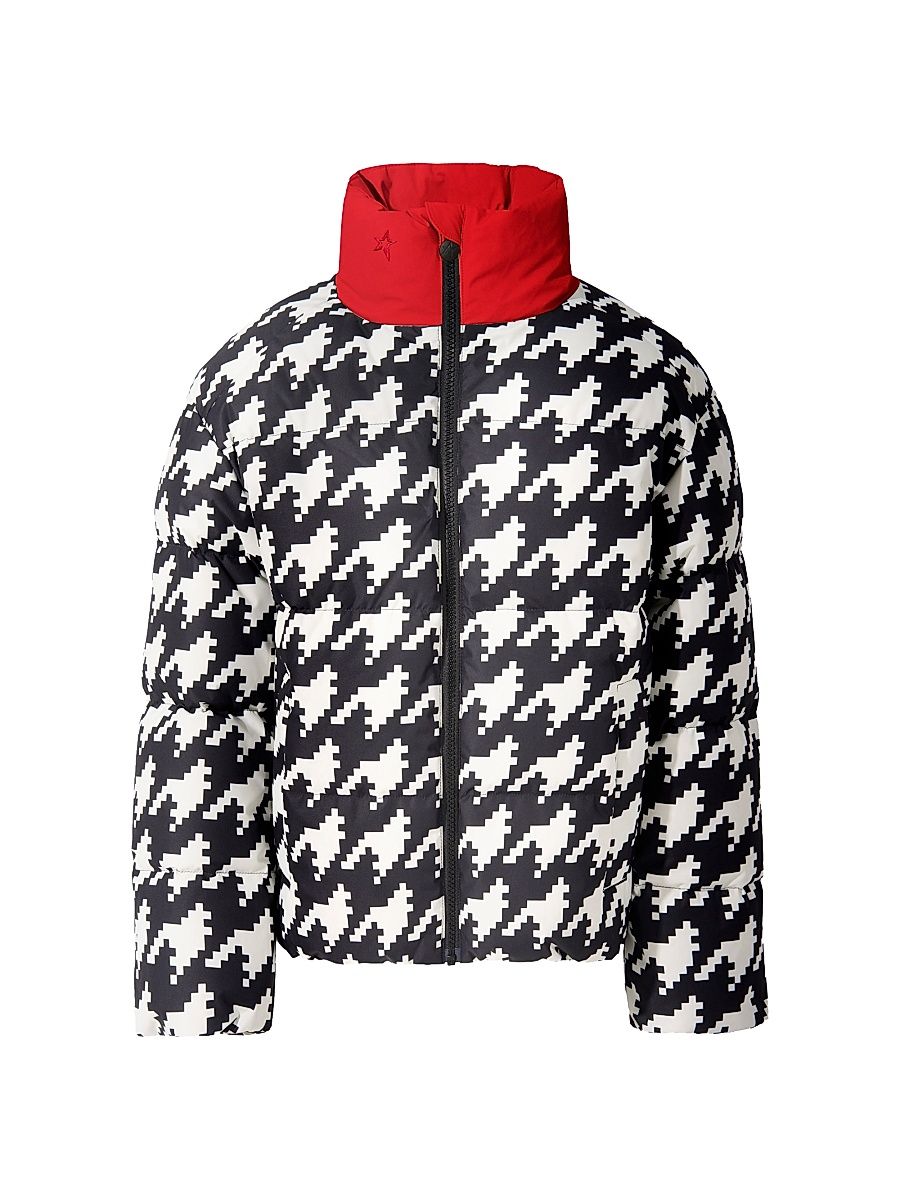 Little Kid's & Kid's Nuuk Puffer Jacket - Houndstooth - Size 14