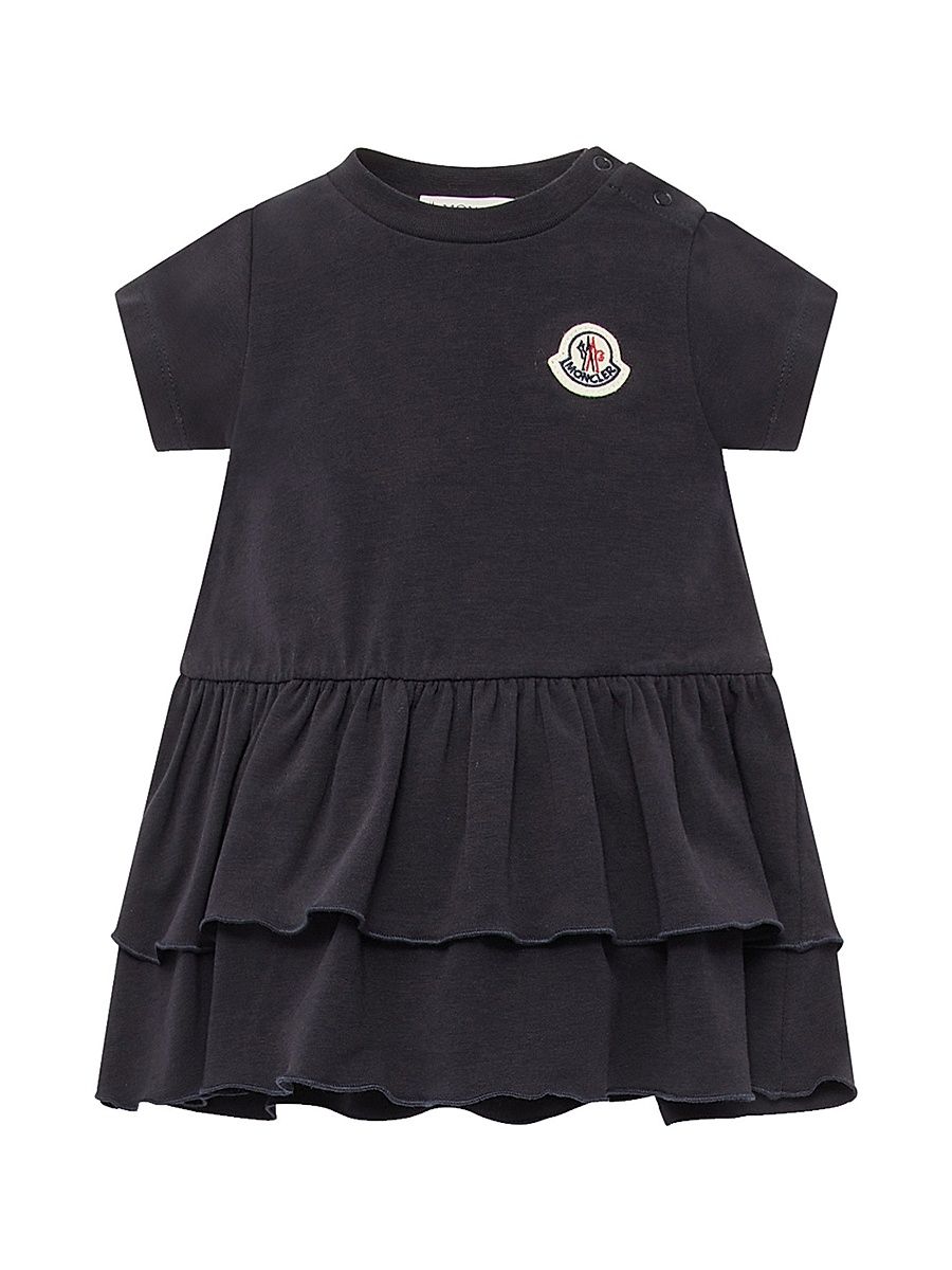 Baby Girl's & Little Girl's Dress in Cotton - Night Blue - Size 18 Months