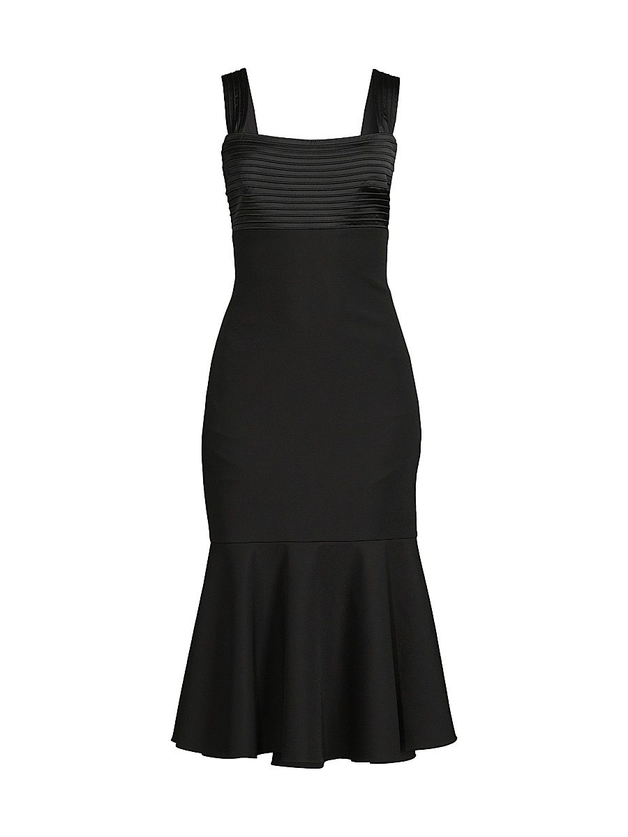 Women's Kendrick Sleeveless Midi-Dress - Black - Size 12