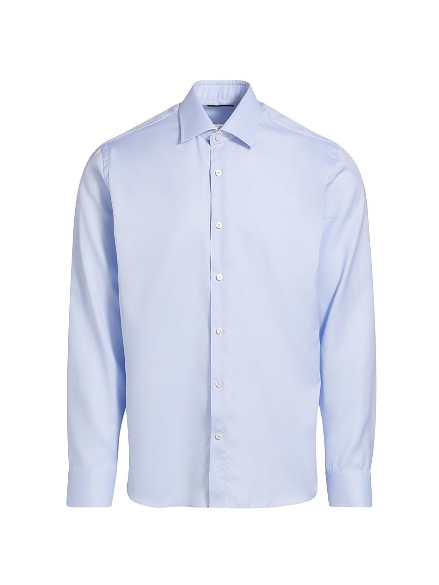 Men's COLLECTION Classic Dress Shirt - Light Blue - Size 16