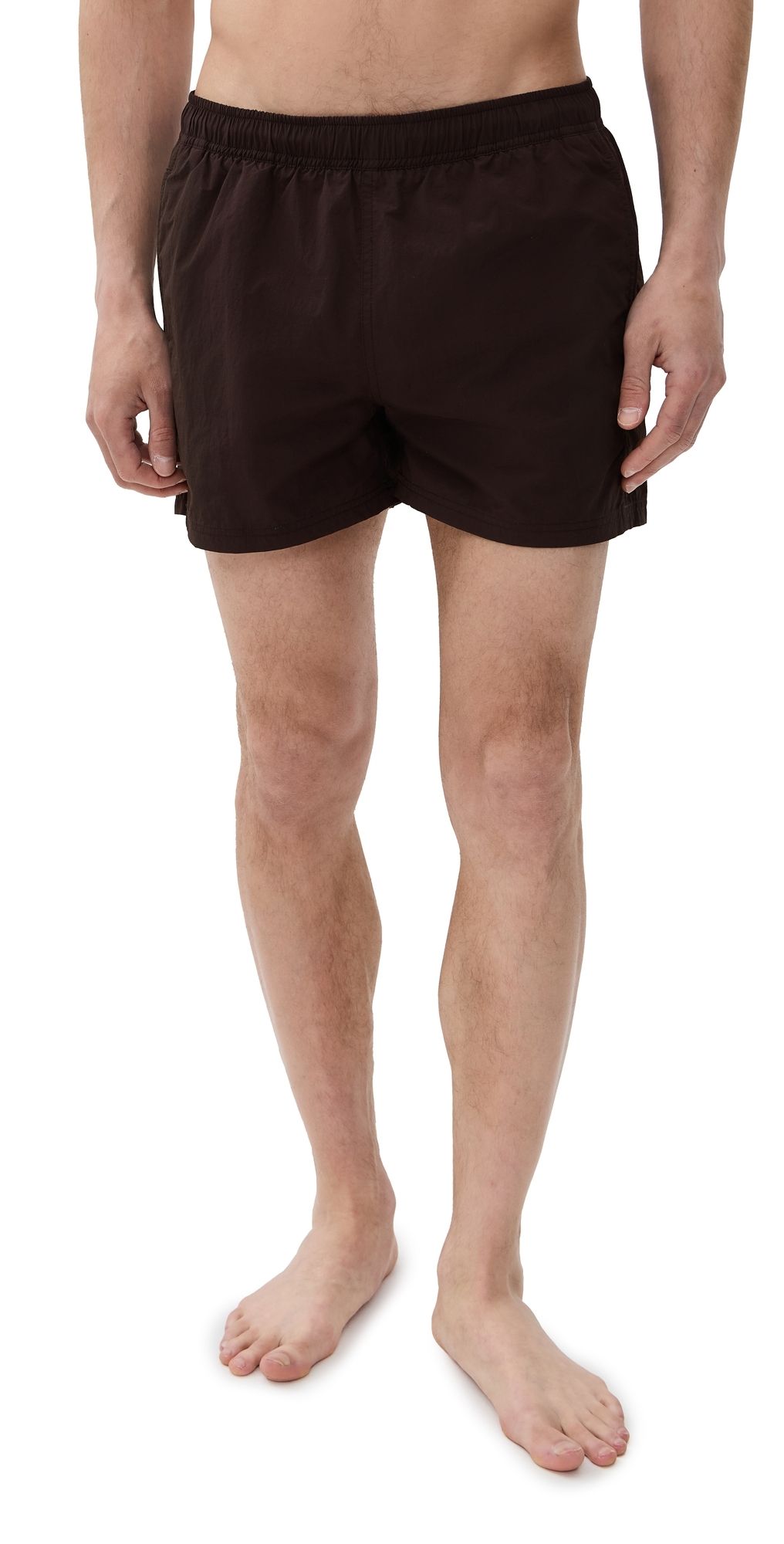 AUTO-REPLY Solid Sebastian Swim Trunks 4 Driftwood L