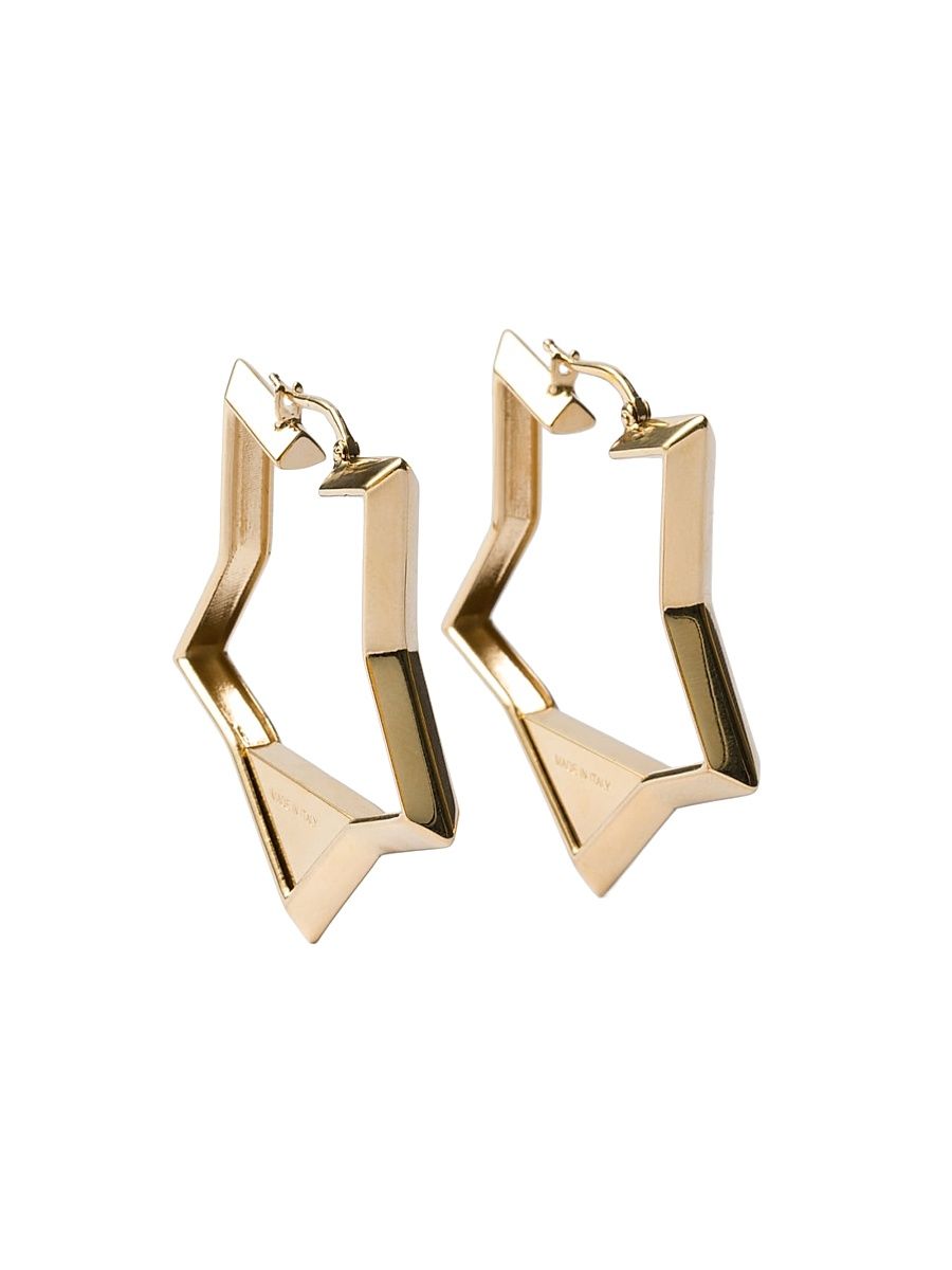 Women's Metal Earrings - Gold