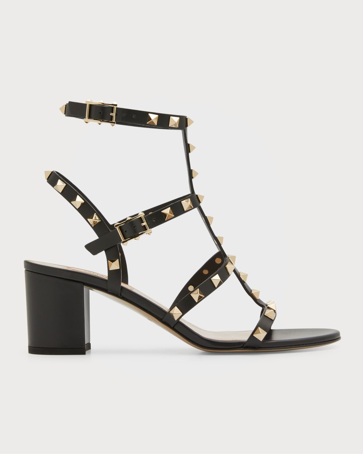 Rockstud Leather 60mm City Sandals
