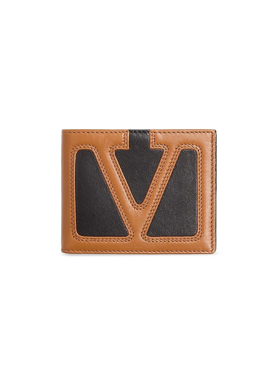 Men's Viva Superstar Nappa Leather Wallet - Black Spice