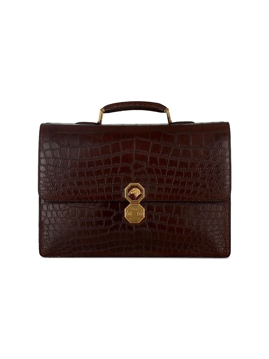 Men's Briefcase - Brown