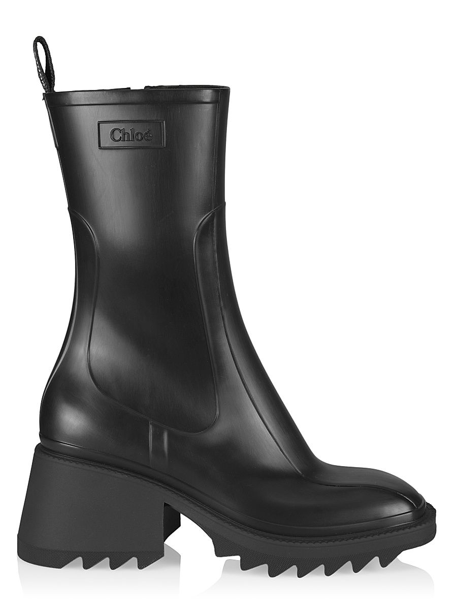 Women's Betty PVC Short Rain Boots - Black - Size 11