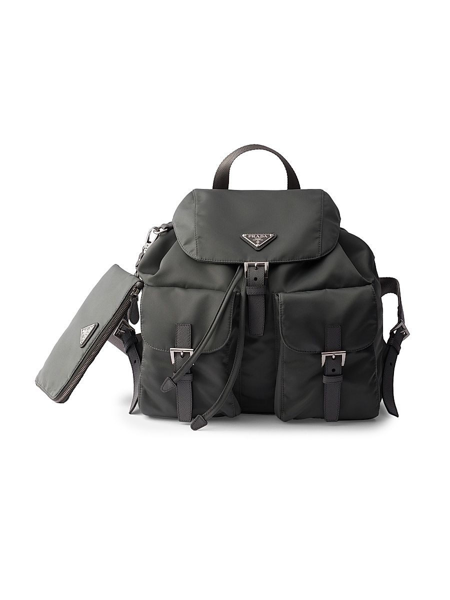 Women's Medium Re-Nylon Backpack - Black