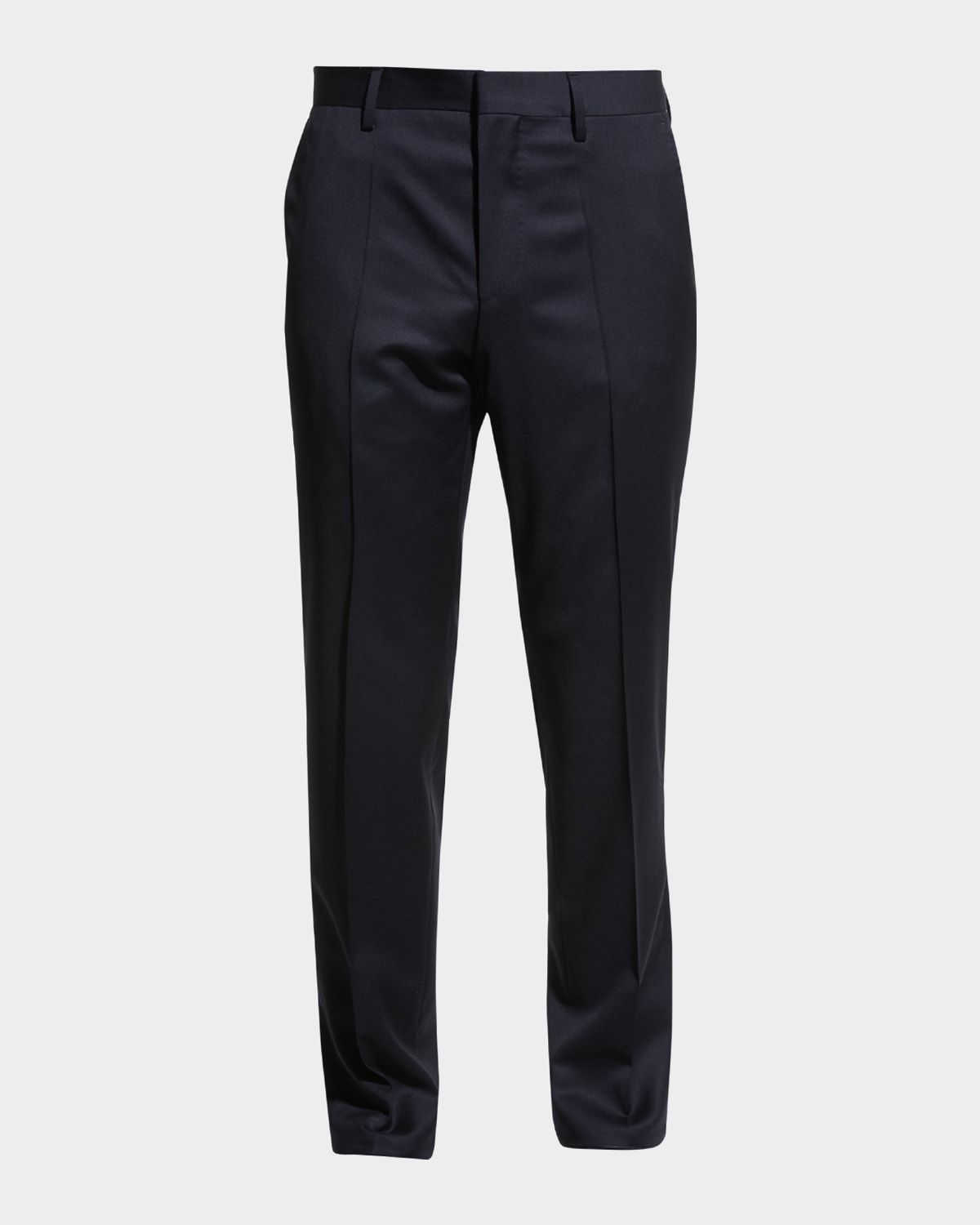Men & apos;s Genesis Slim-Fit Wool Trousers, Black