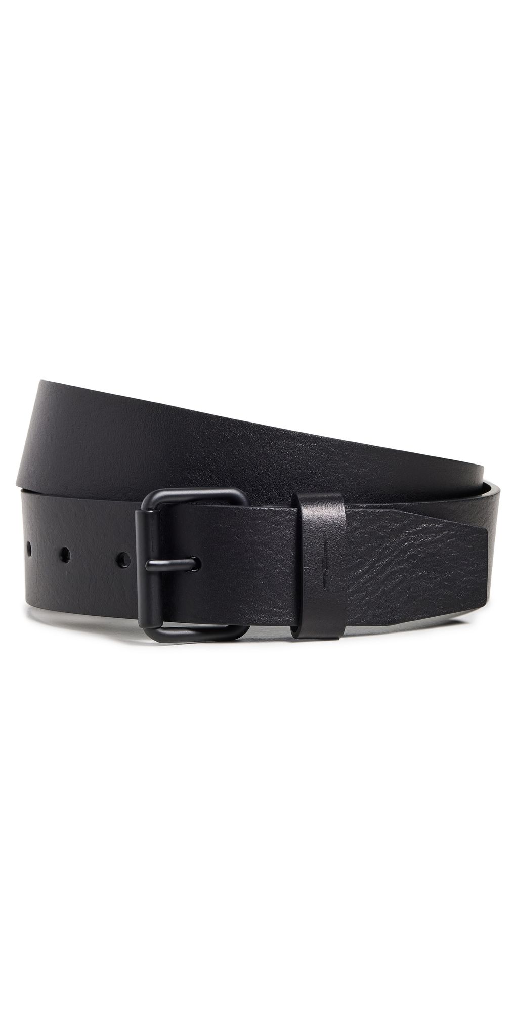 Shinola Rambler Leather Belt Black 36