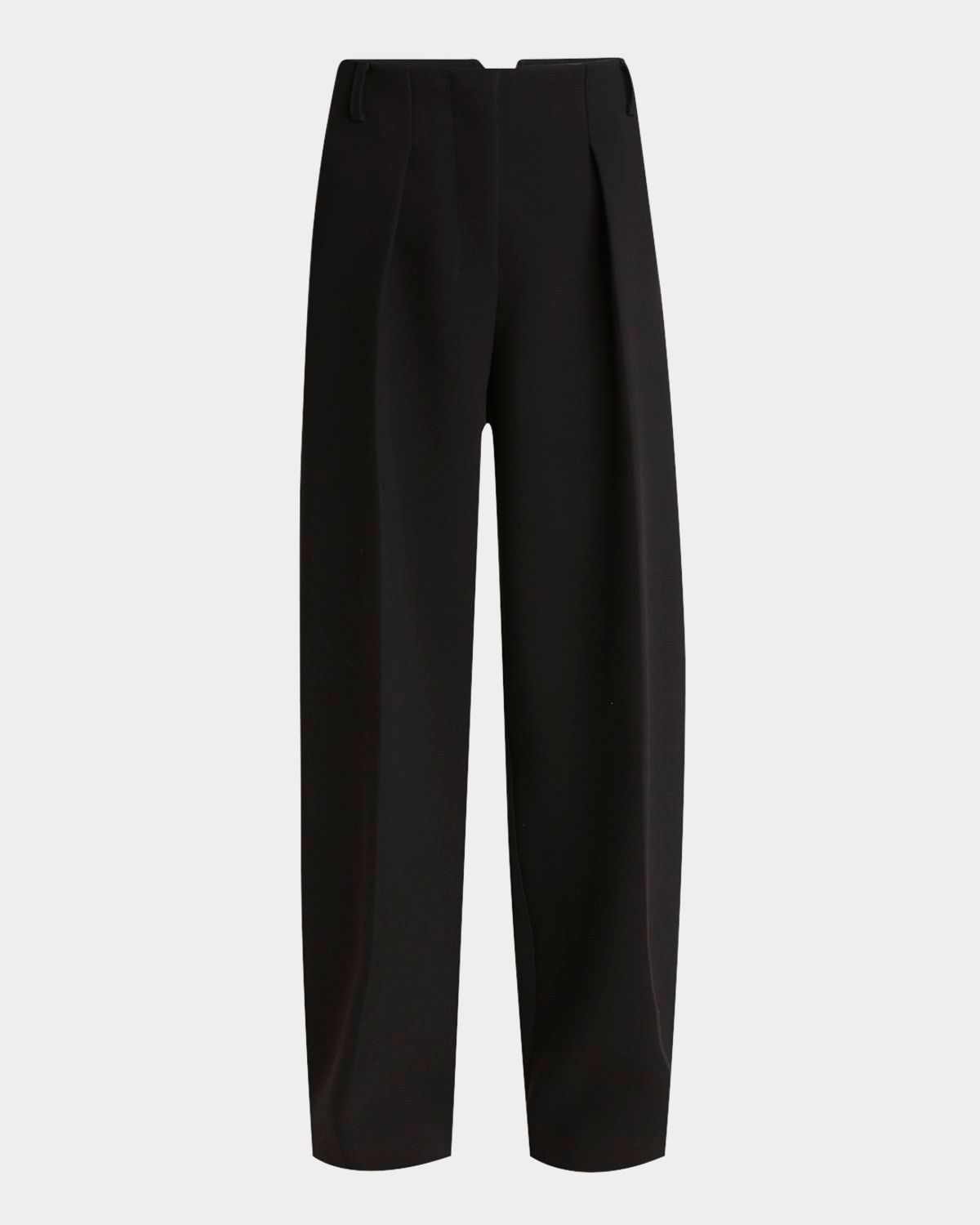 Ovalo Pleated Wide-Leg Pants