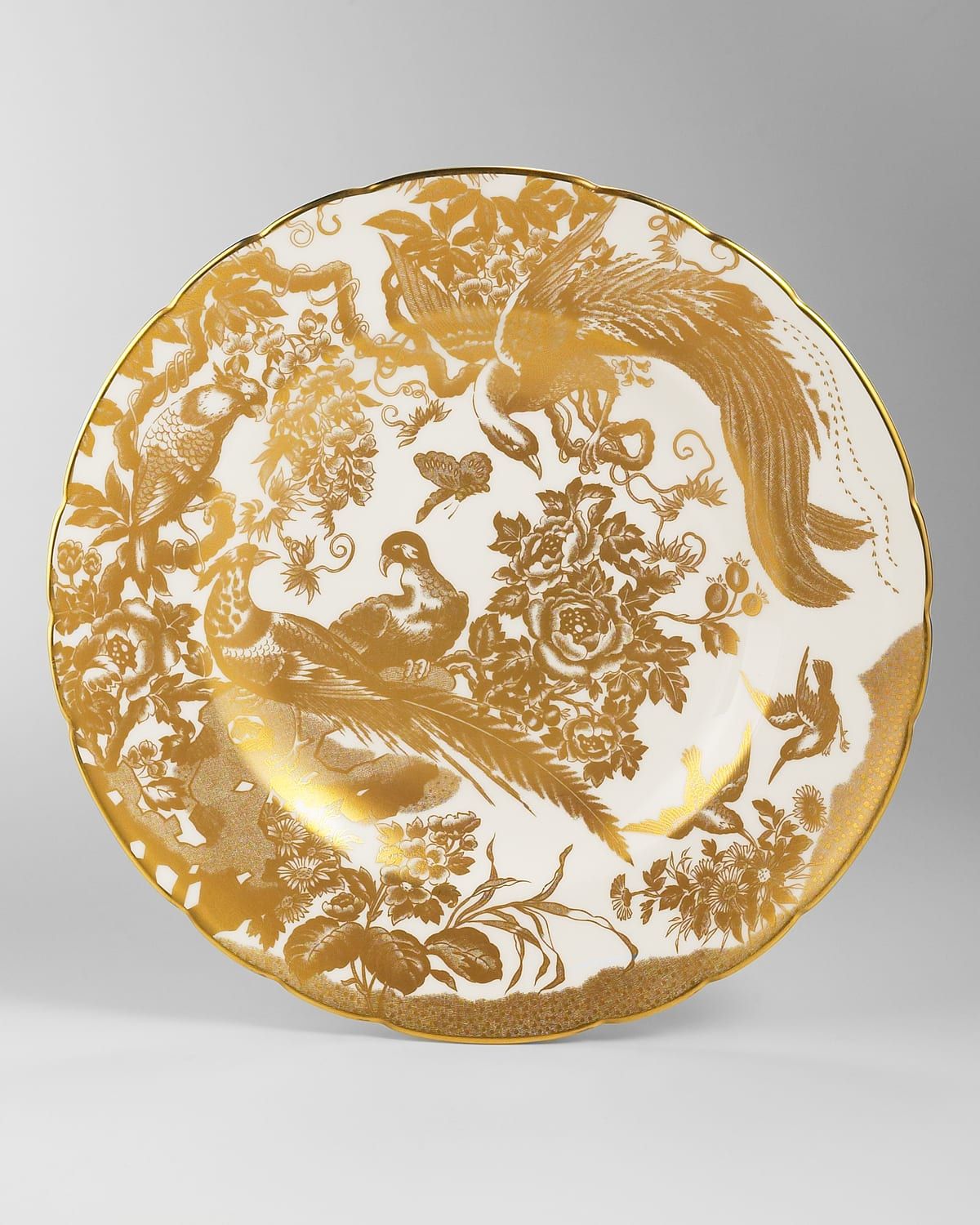Gold Aves Dinner Plate