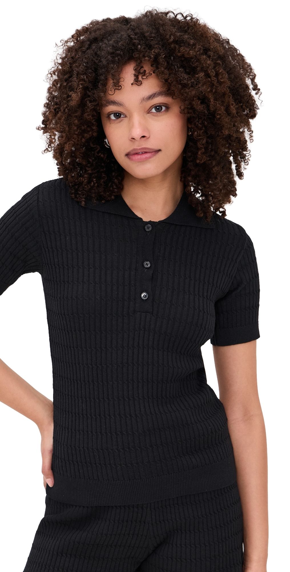 Prime of Lime Alele Polo Black S