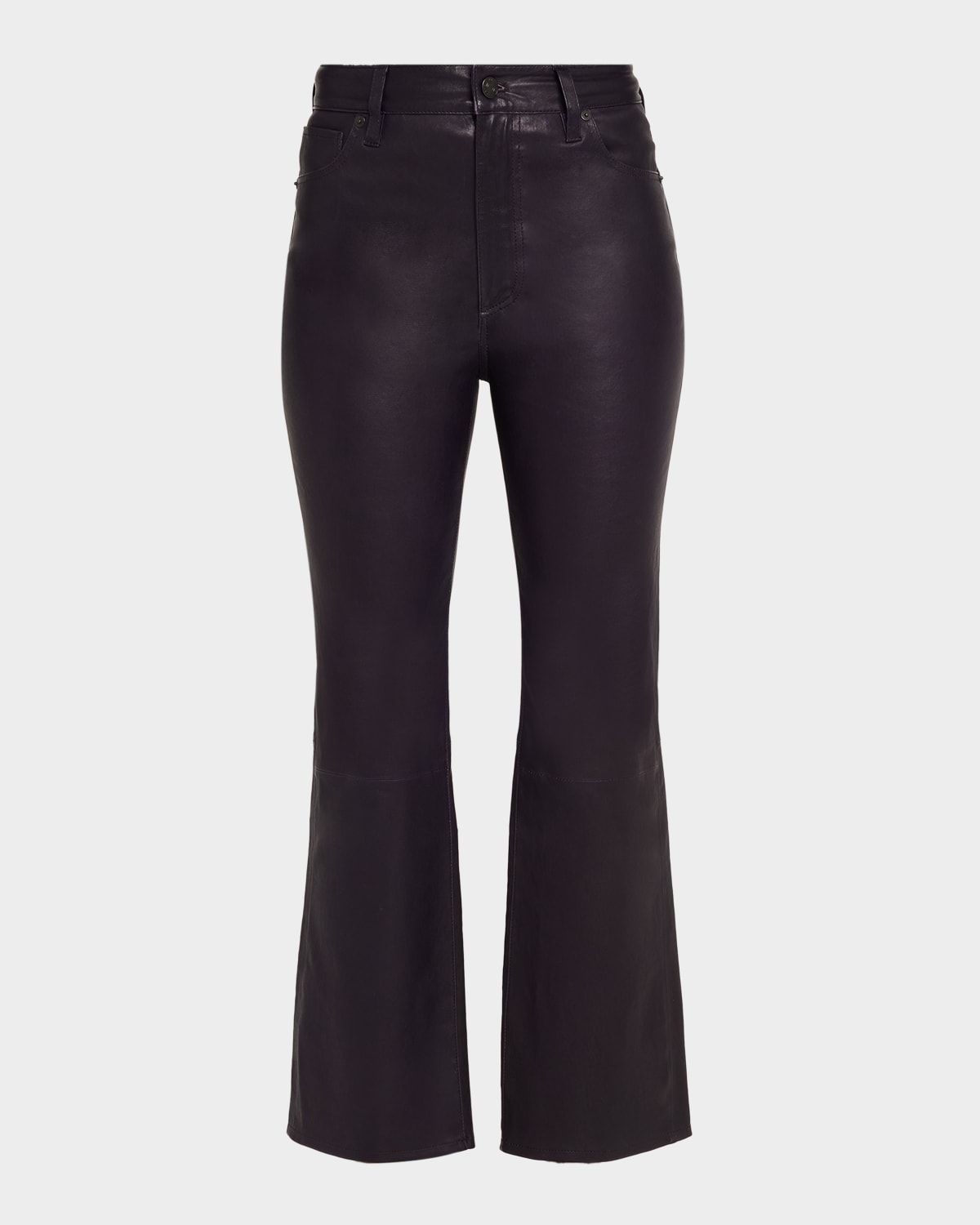 The Leather Reboot Crop Jeans