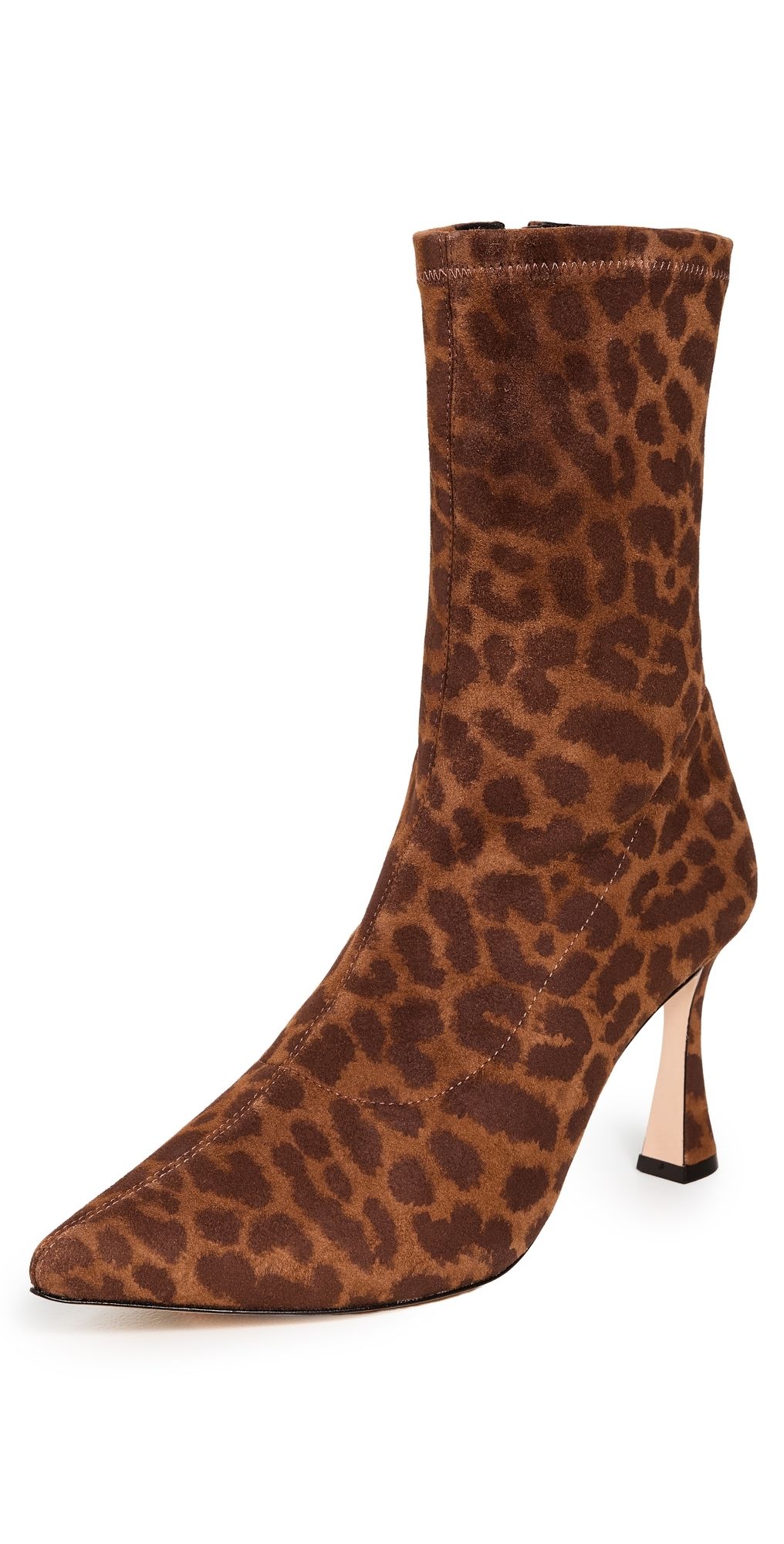 L'AGENCE Severine Booties Leopard 10
