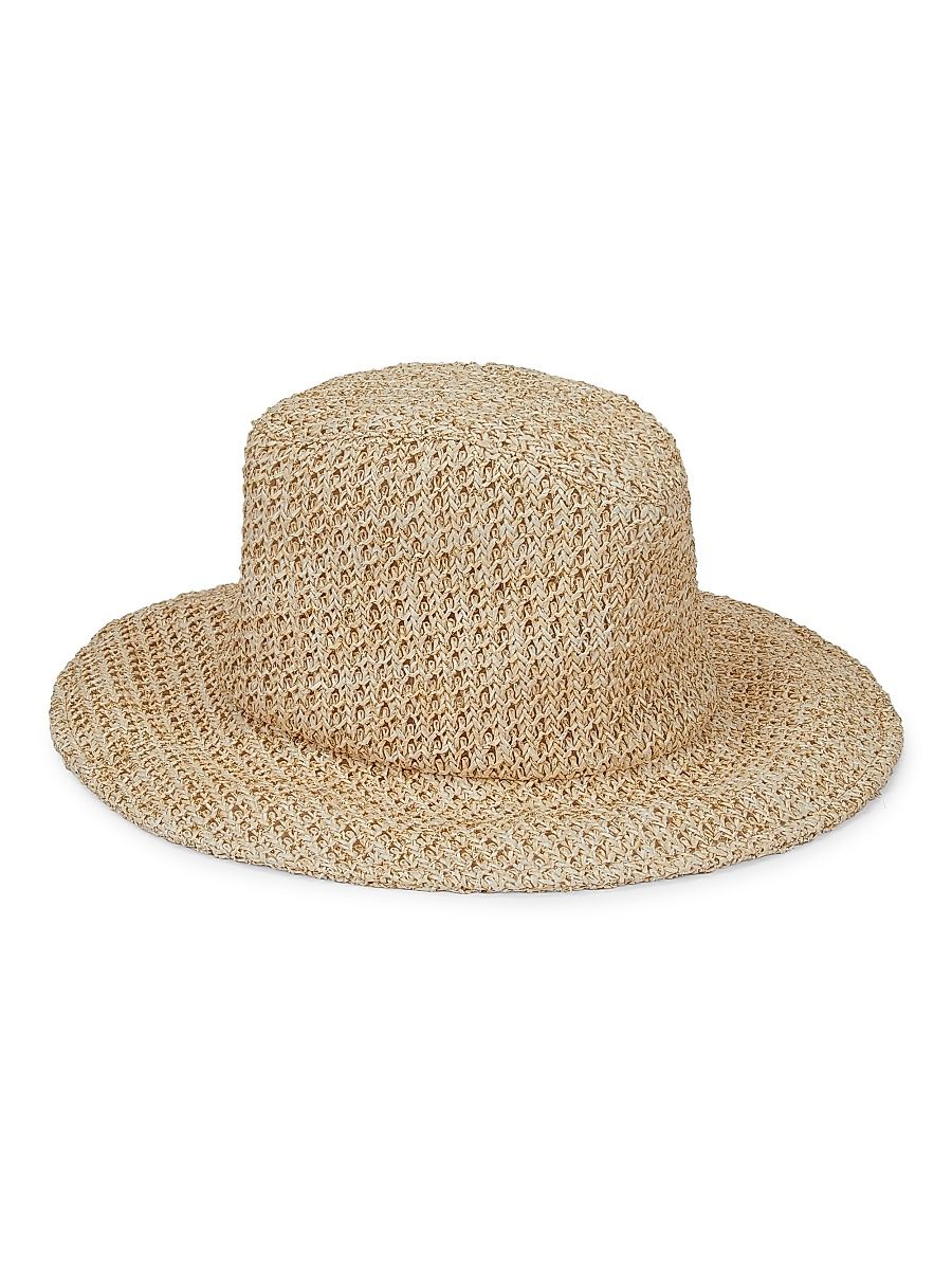Women's Jordana Packable Sunhat - Cream Gold