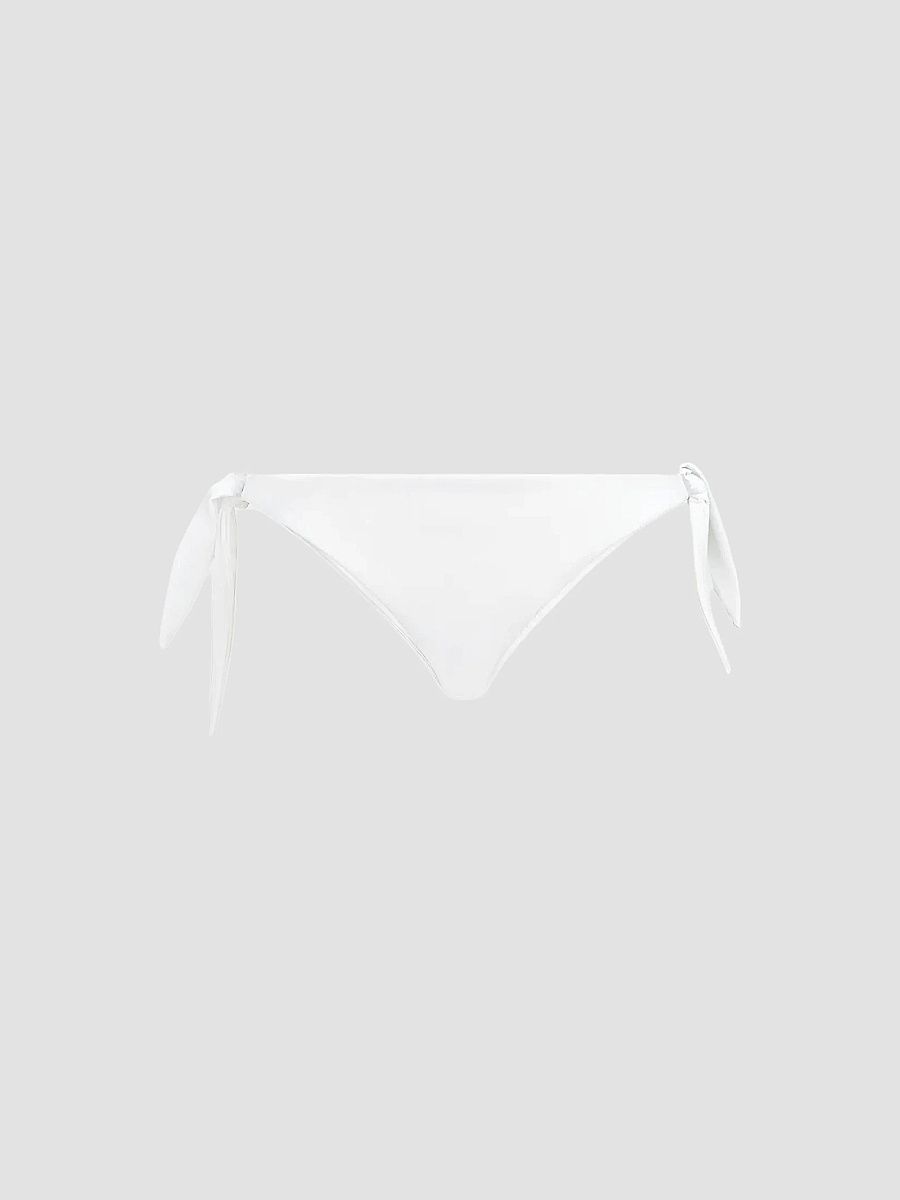 Women's Techno Jersey Bikini Bottoms - White - Size 2