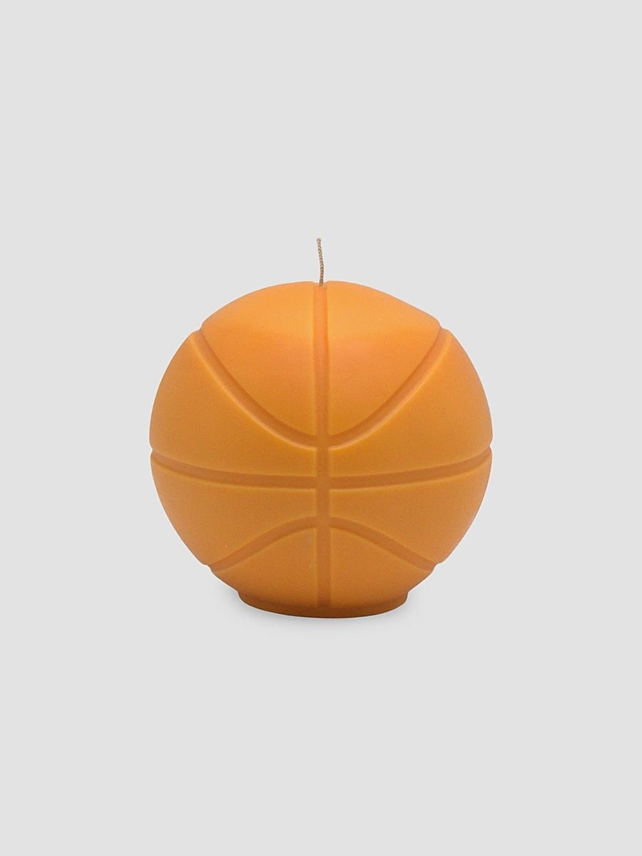 Slam Dunk Basketball Candle - Orange