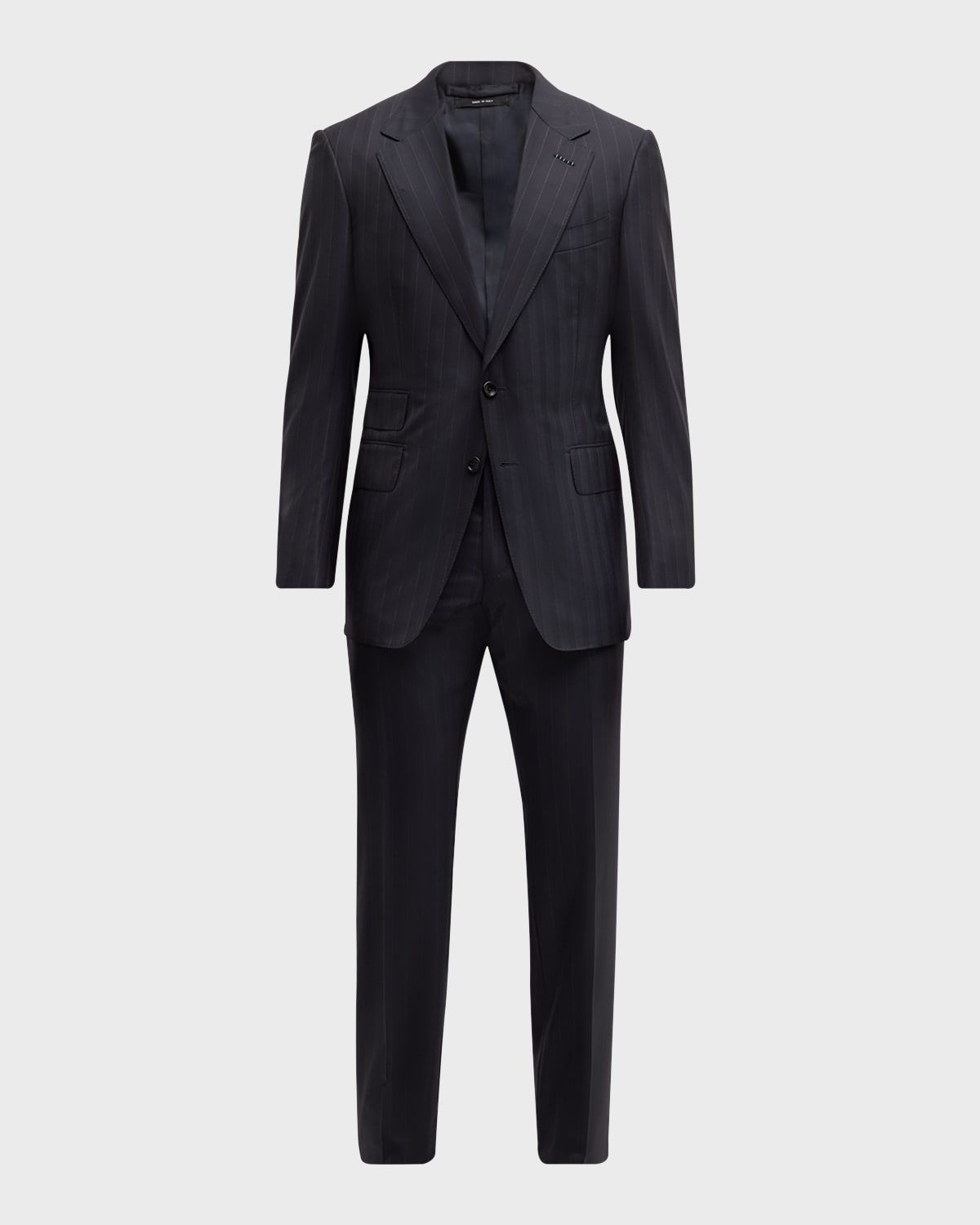 Men & apos;s Shelton Herringbone Stripe Suit