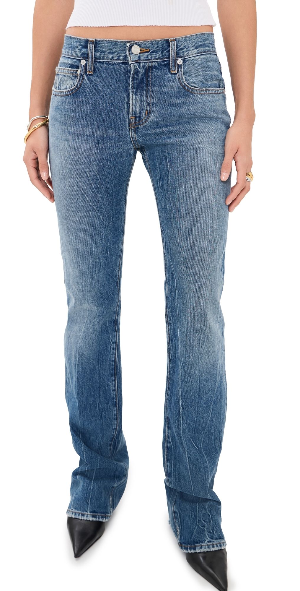 Éterne Low Bootcut Jeans Medium Indigo 31