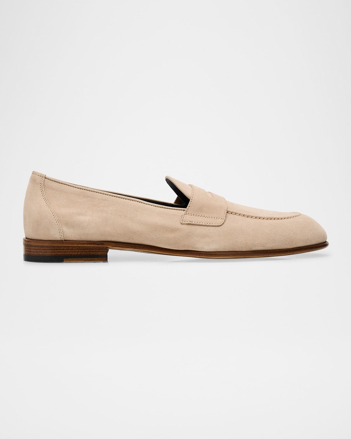 Men & apos;s Suede Penny Loafers