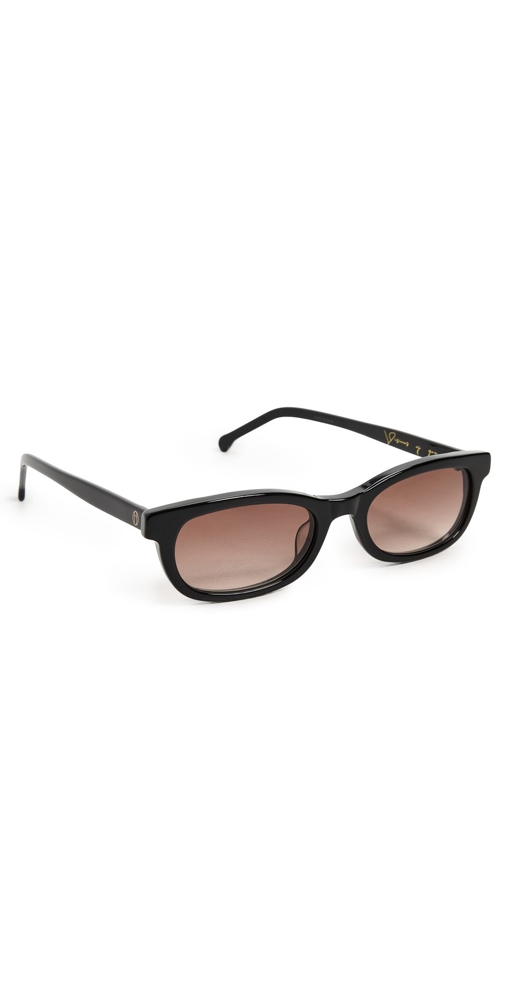 Heaven Mayhem Rhey Glasses Black/Brown One Size