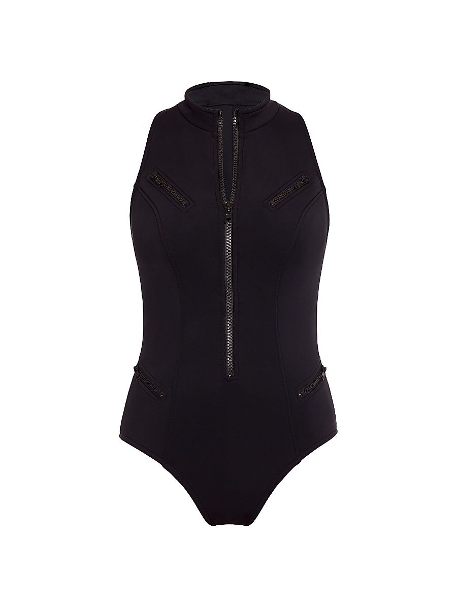 Women's Scuba Coco One-Piece Swimsuit - Black - Size 16
