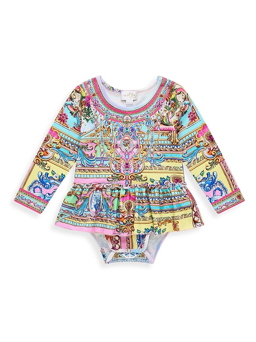 Baby Girl's Spirit Of Santa Maria Jersey Tutu Bodysuit - Spirit Of Santa Maria - Size 3 Months