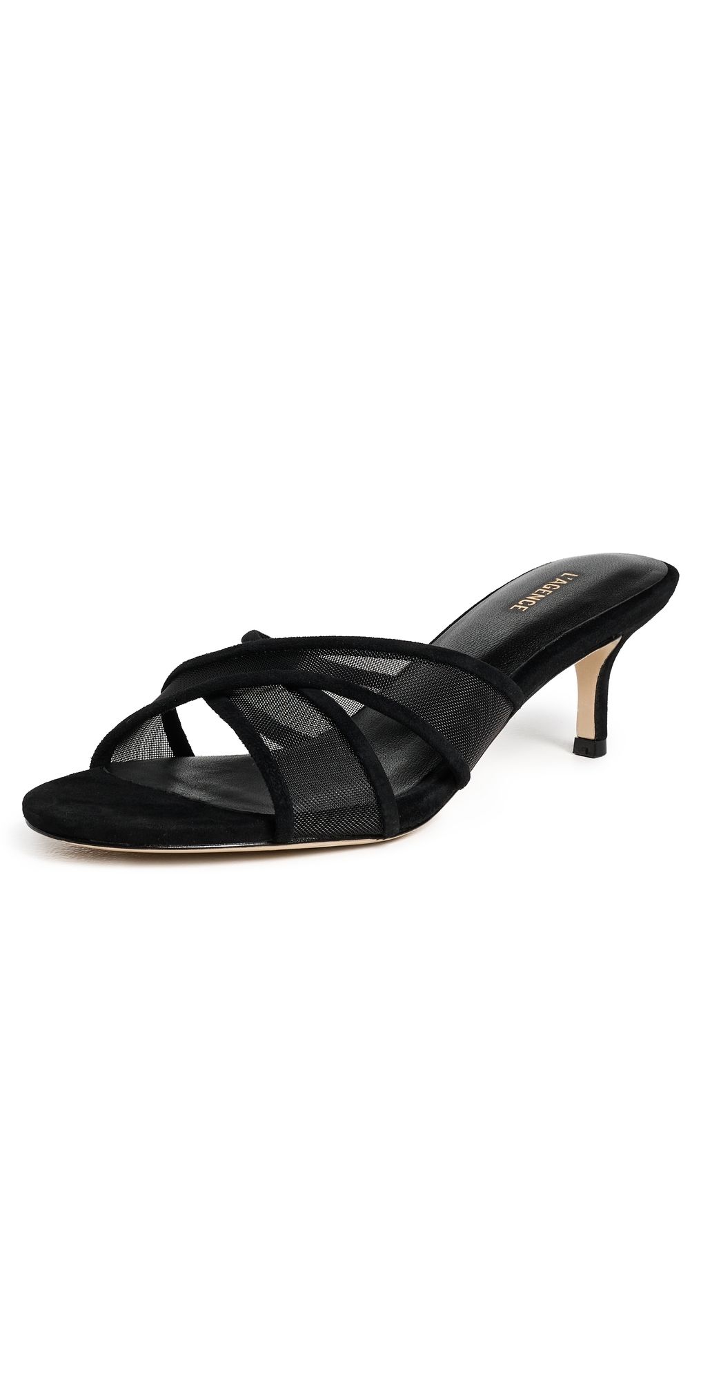 L'AGENCE Padua Sandals Black 10