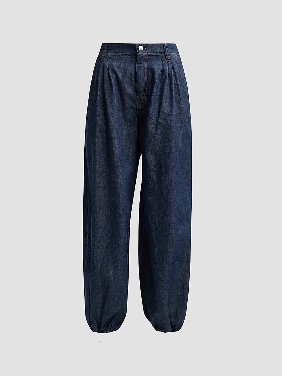 Women's Denim Balloon Jeans - Rinse - Size 32