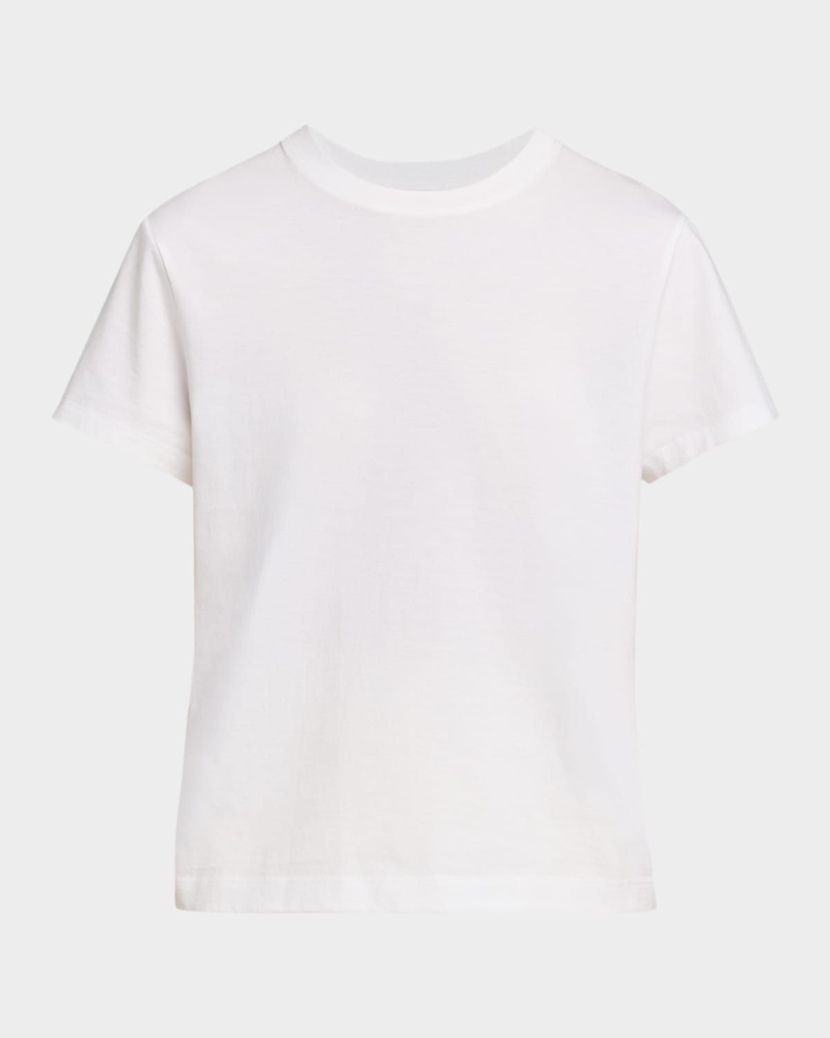 Short-Sleeve Pima Cotton Crewneck T-Shirt