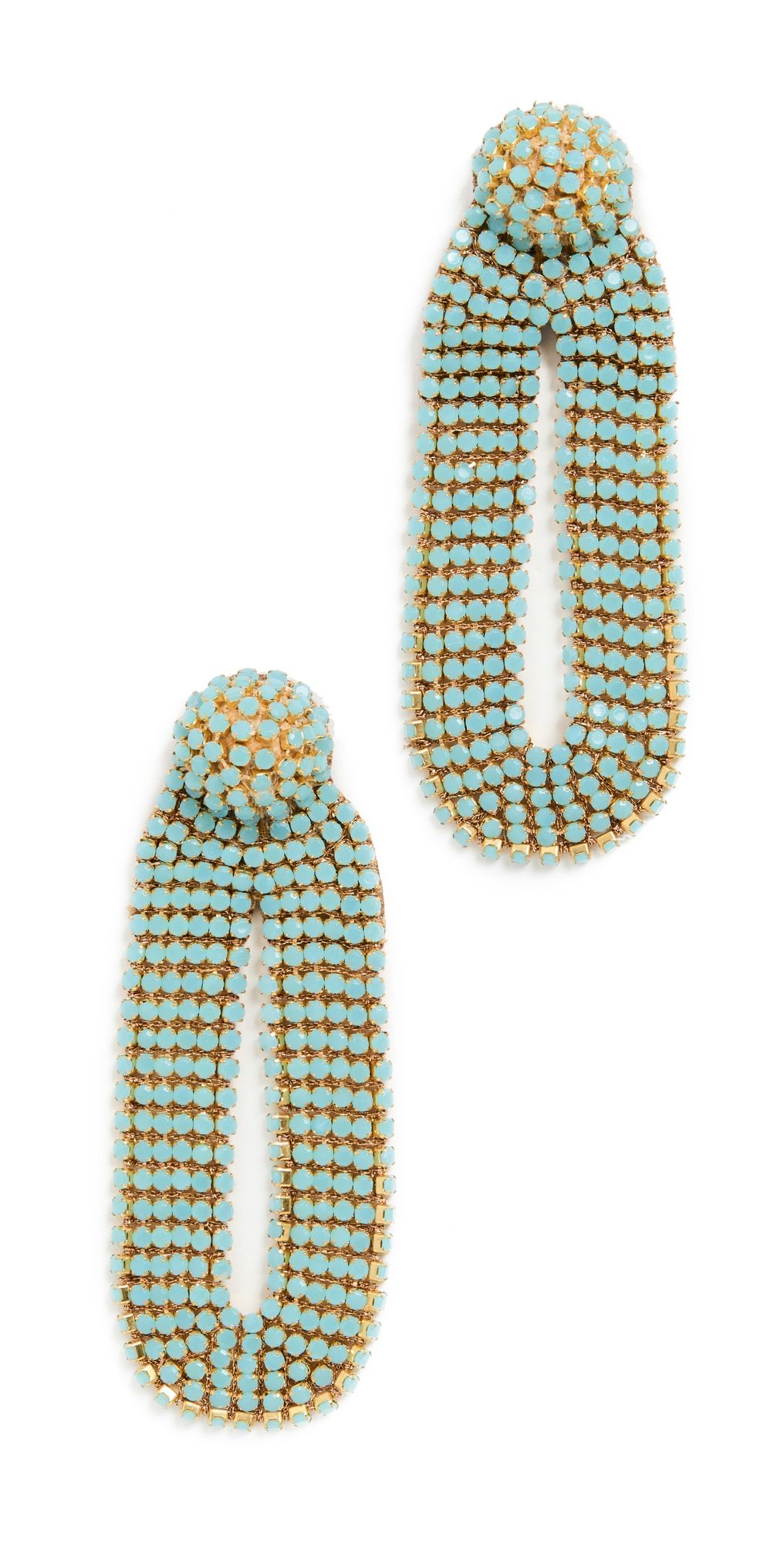 Deepa Gurnani Deepa by Deepa Gurnani Bianca Earrings Turquoise One Size