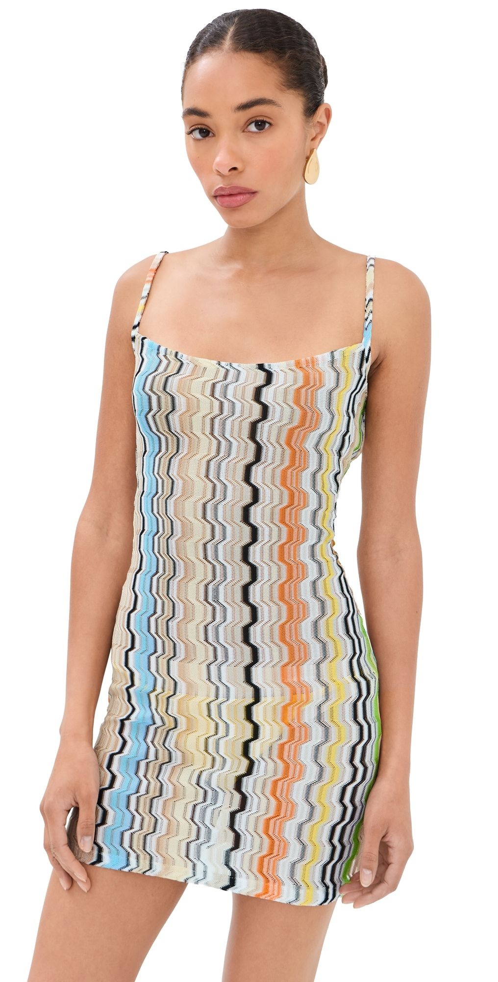 Missoni Short Cover Up Dress SMSNP-Multi 46