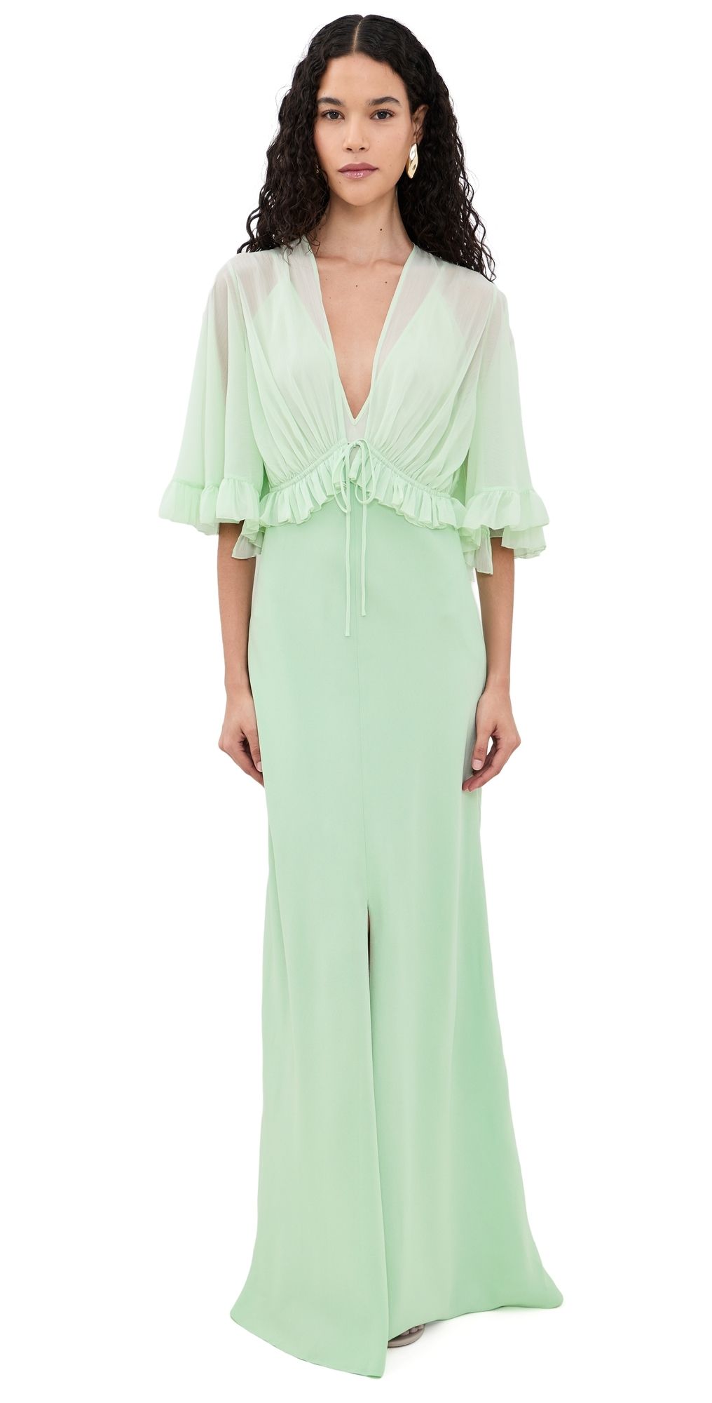 ALEXIS Alloro Dress Sage XS