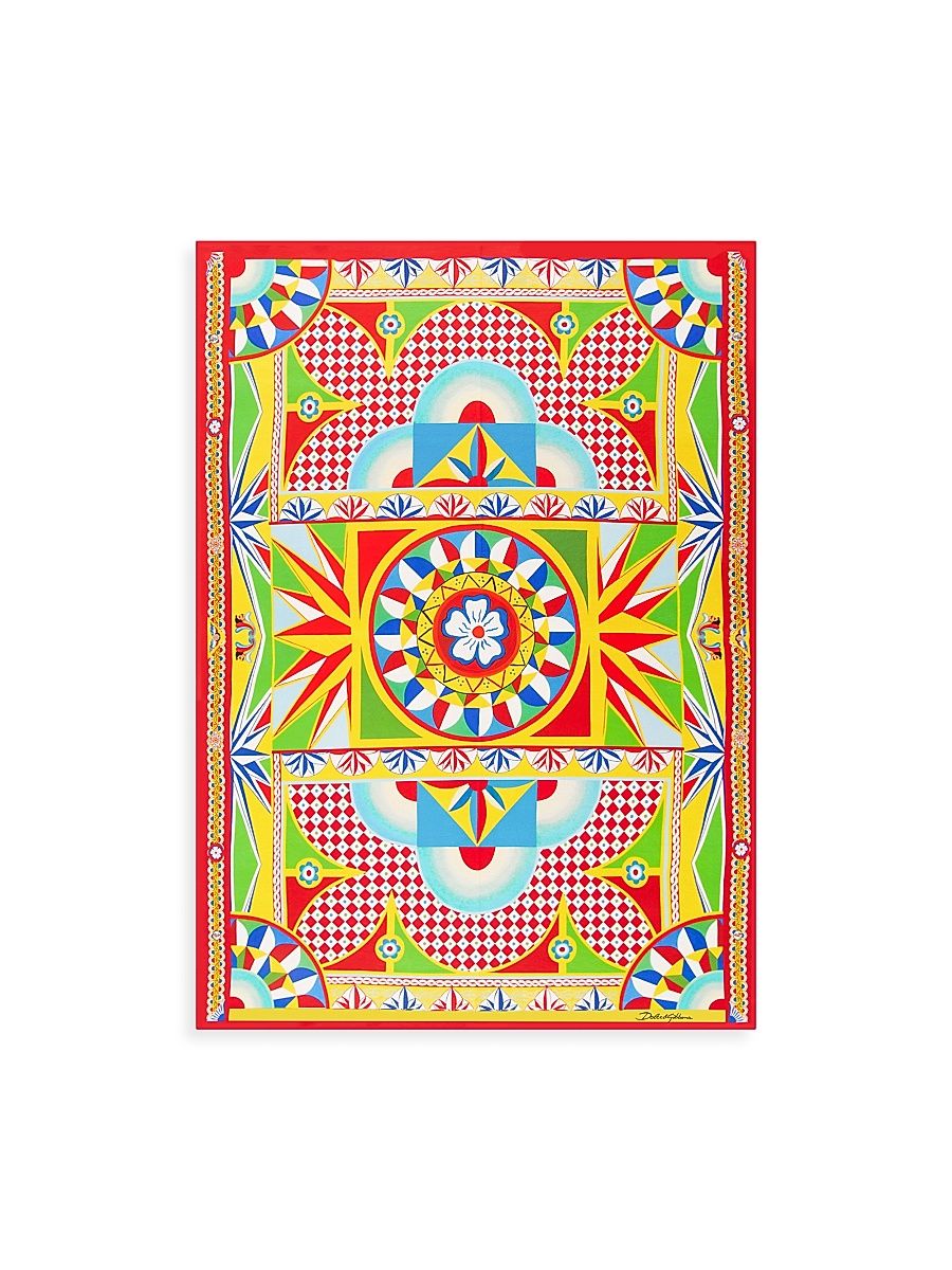 Carretto Silk-Wool Throw Blanket